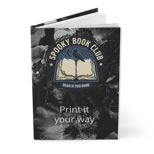 Spooky Book Club! Put your name on it.