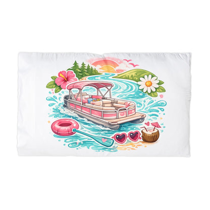 River Fun pillowcase