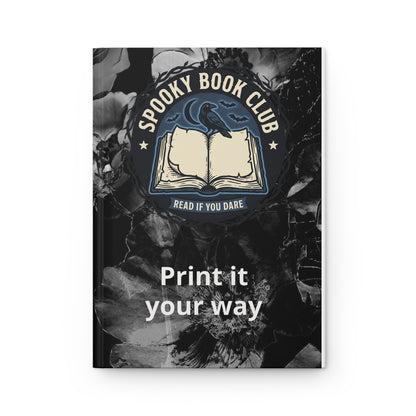 Spooky Book Club! Put your name on it.