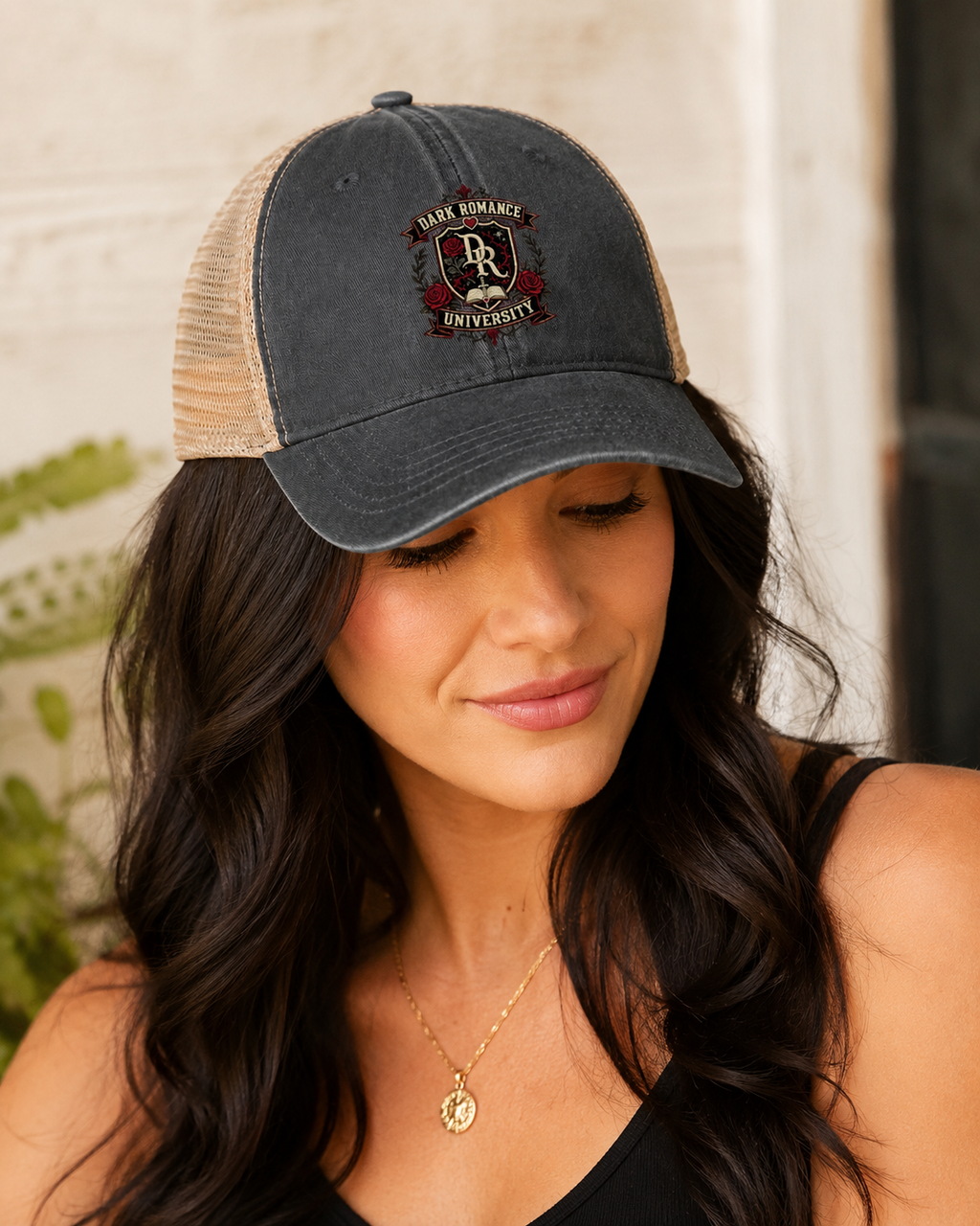 Dark Romance Ponytail Hat