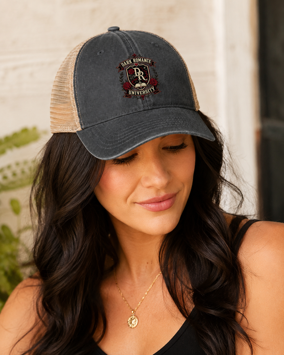Dark Romance Ponytail Hat
