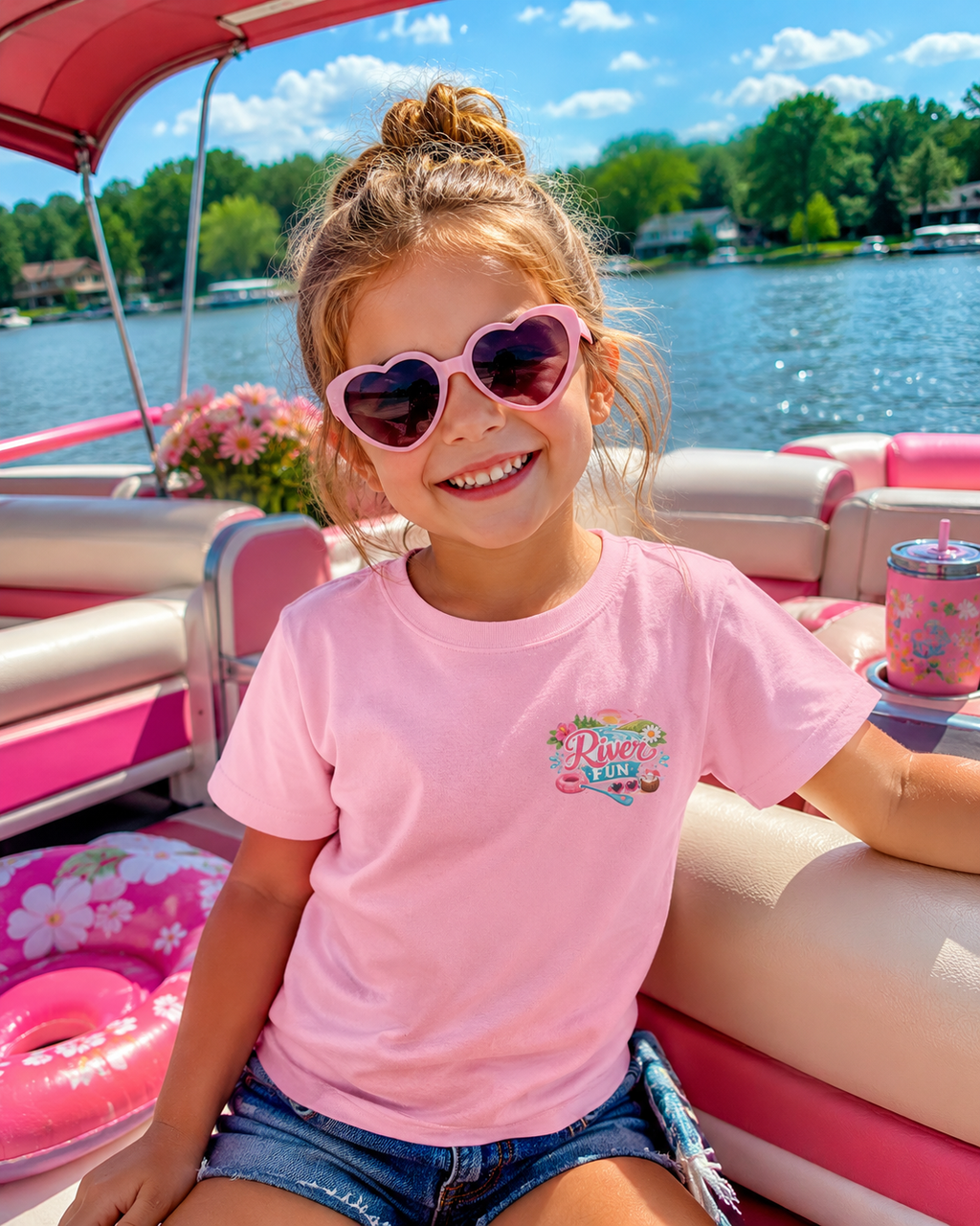 River Time on the Pontoon!