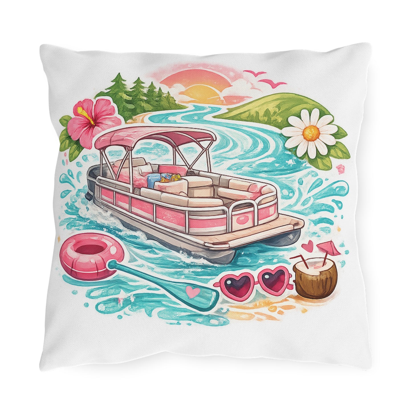 Pontoon pillow