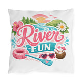 River Fun pillow