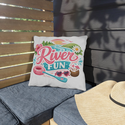 River Fun pillow